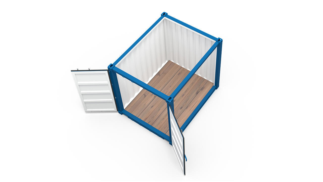 10’ Shipping Container Blue PALMEX