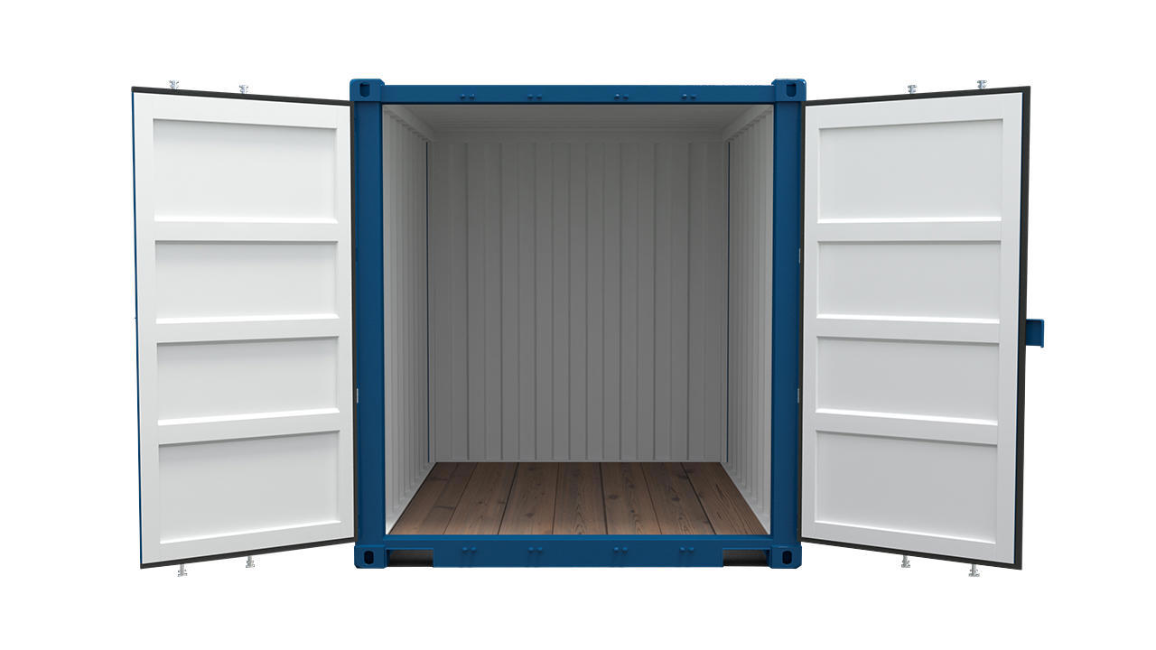 10’ Shipping Container Blue PALMEX