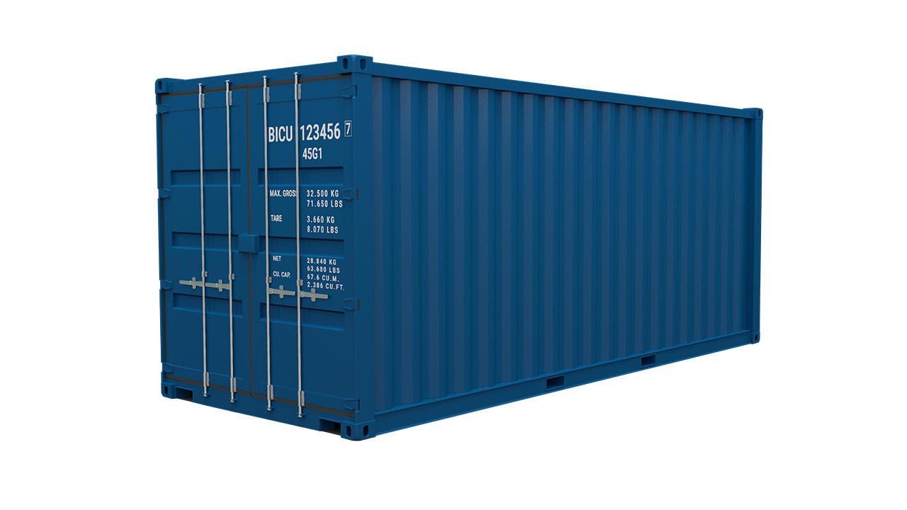 20’ Shipping Container Blue PALMEX