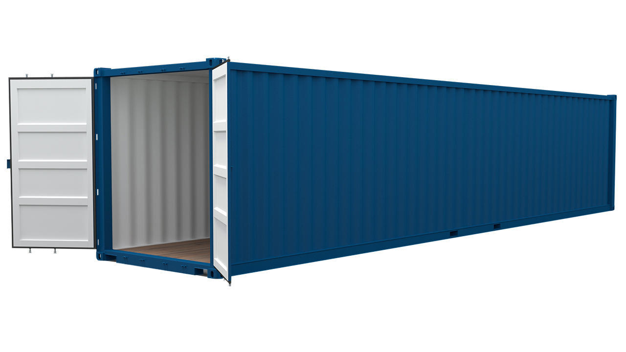 40’ Shipping Container Blue PALMEX