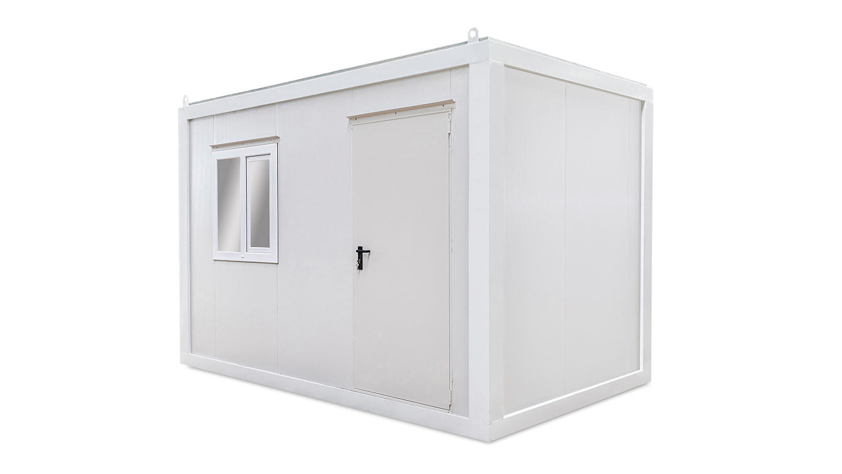 Container Birou 4m HI-FIX  White Simple 1 Window Palmex